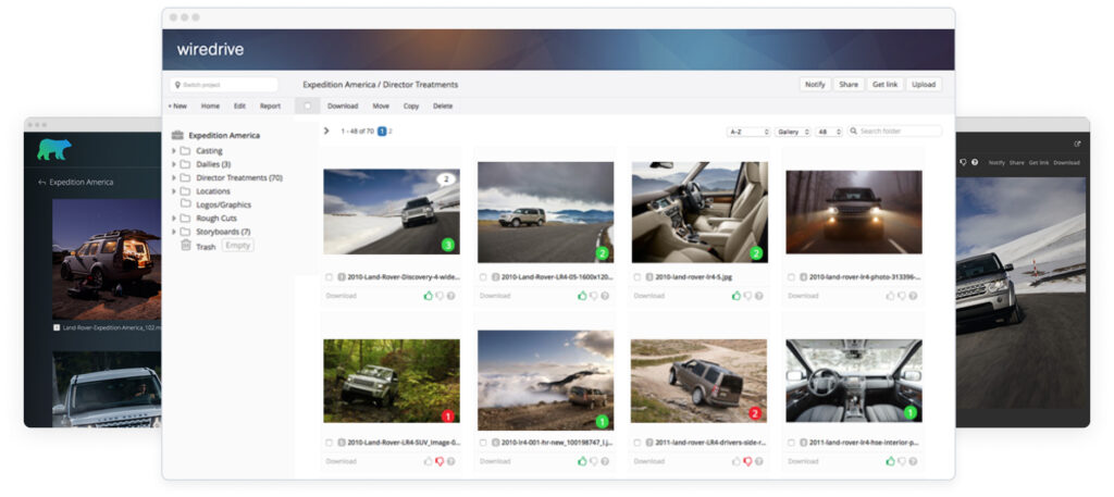 Wiredrive custom reel builder