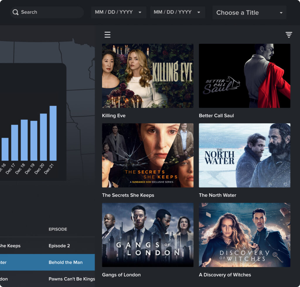 Screeners virtual screening room